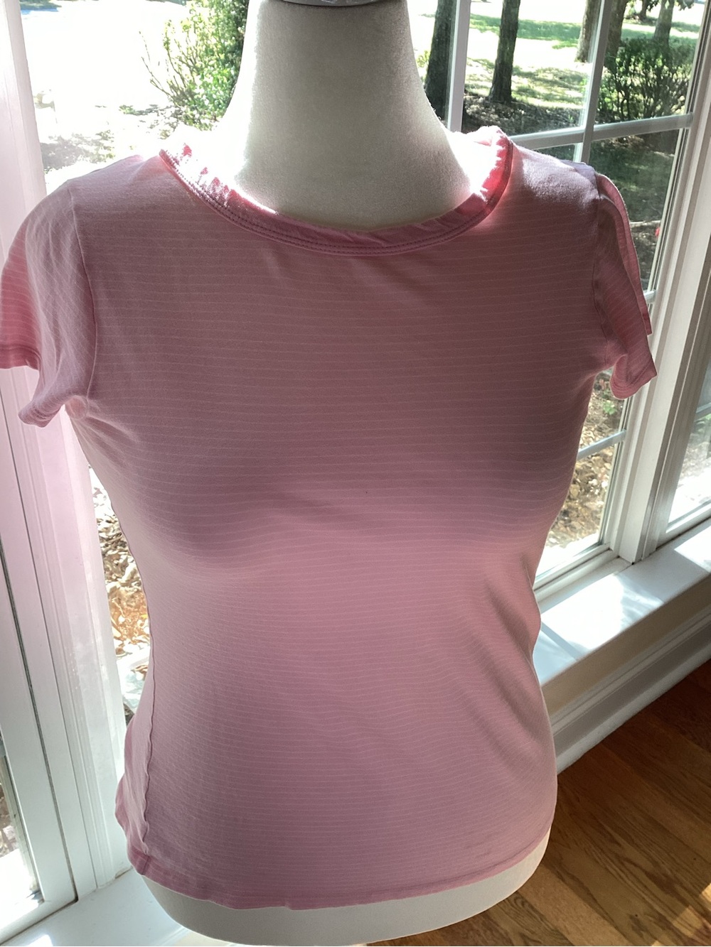 J. Crew Light Pink Short Sleeve Crewneck Tee